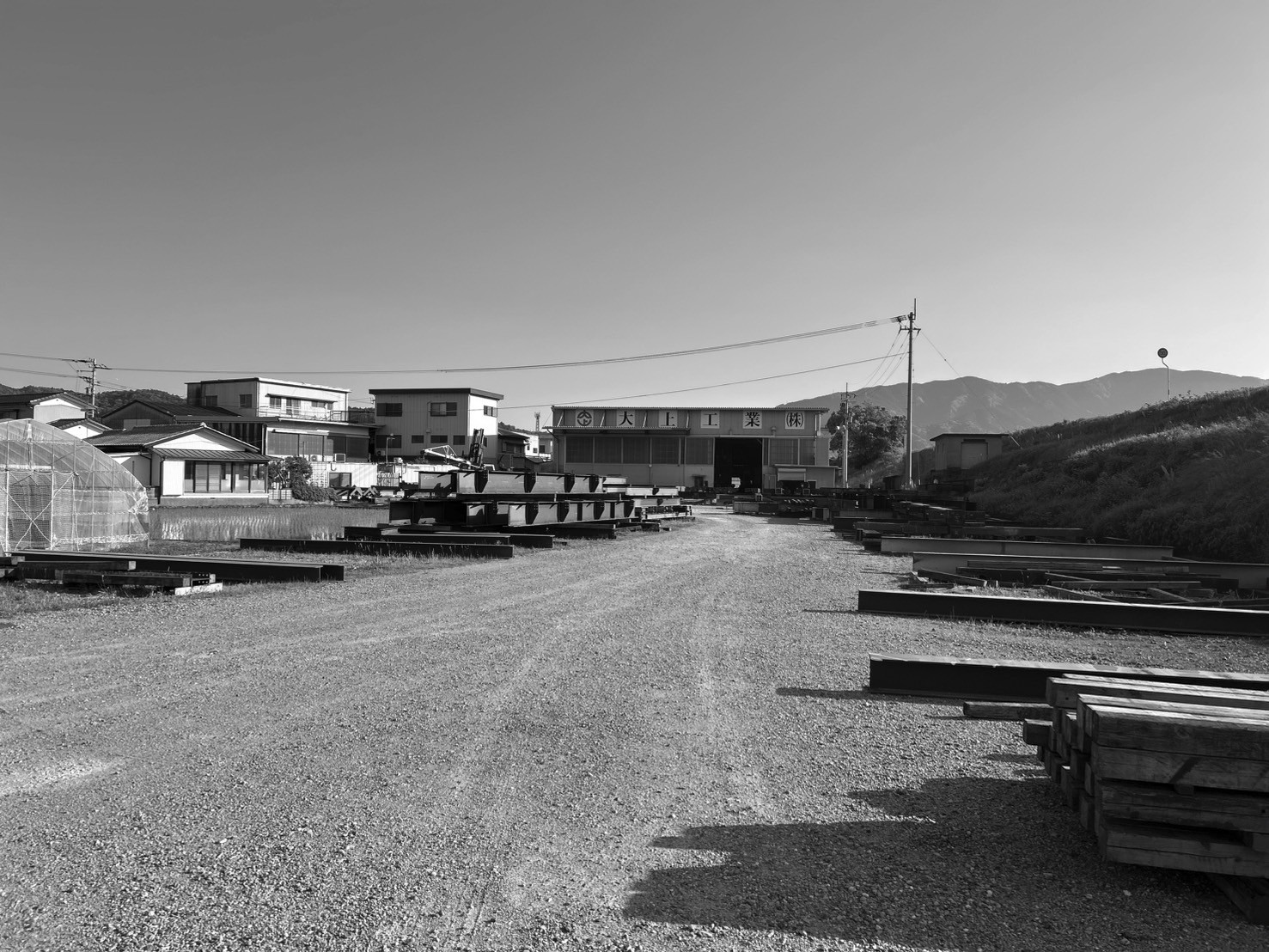 資材工場の写真